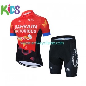 Enfant Tenue Cycliste et Cuissard 2021 Team Bahrain Victorious N001